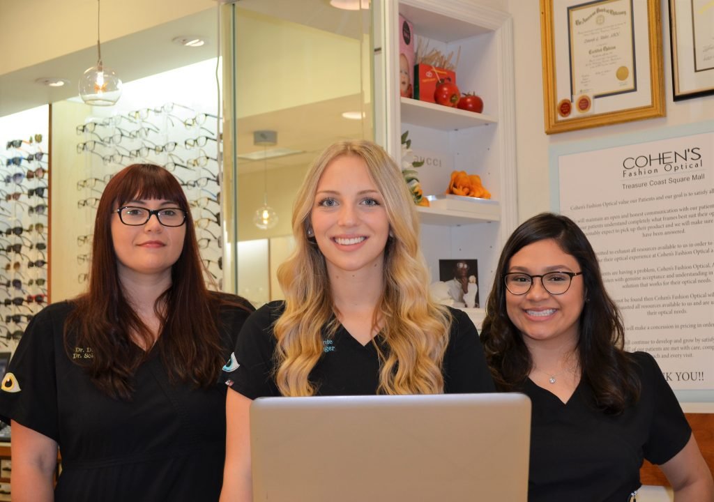 Employees at Cohen Fashion Optical